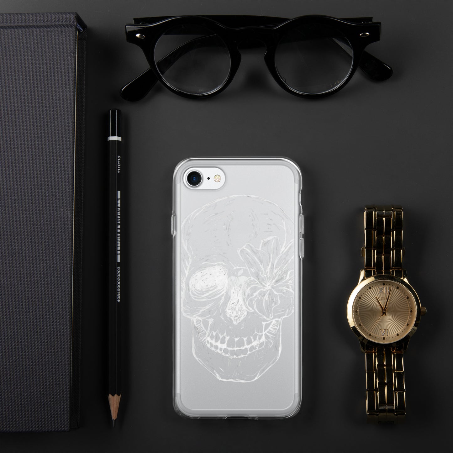 Clear Case for iPhone® - Dark background edition